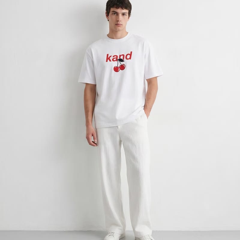 Kaand Masked kaand Man White T-shirt
