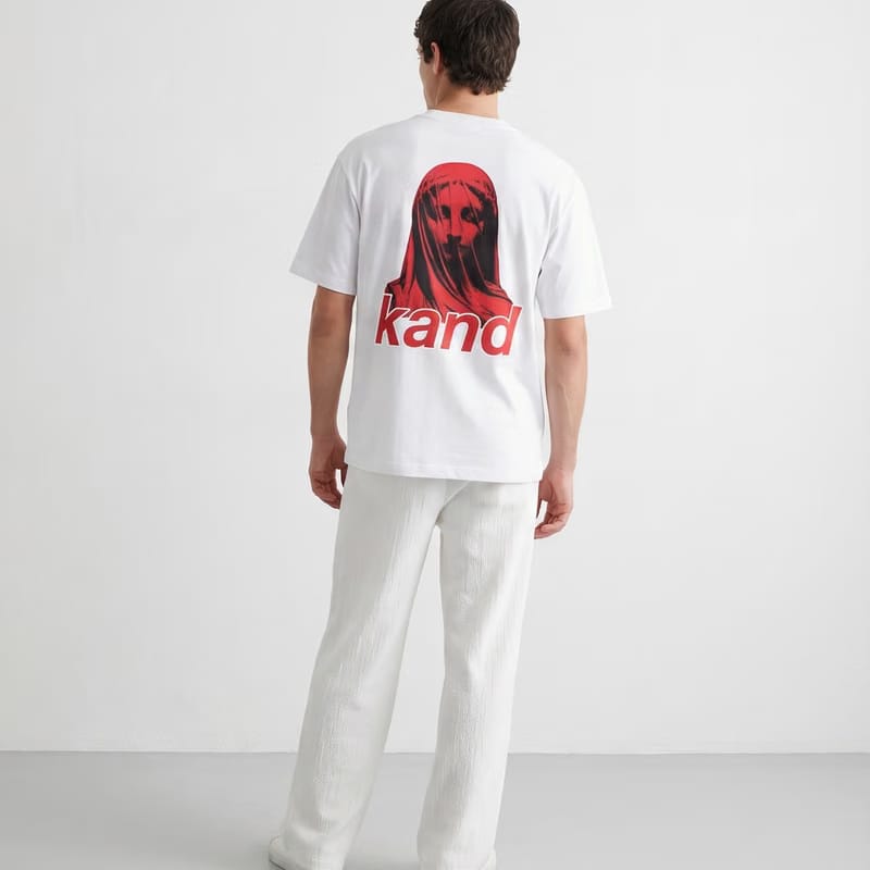Kaand Masked kaand Man White T-shirt