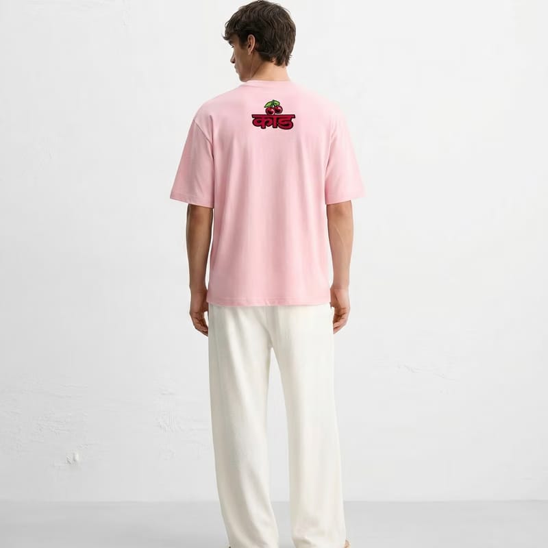 Kaand Matt Kr Lala Pink T-shirt