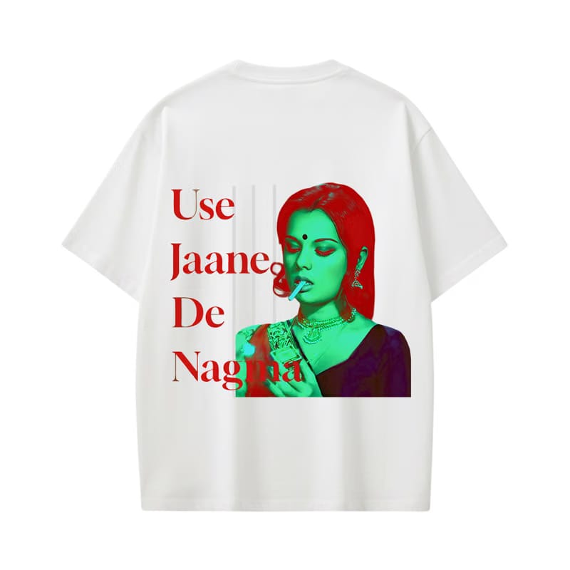 Kaand Wah Shampy Wah White T-shirt