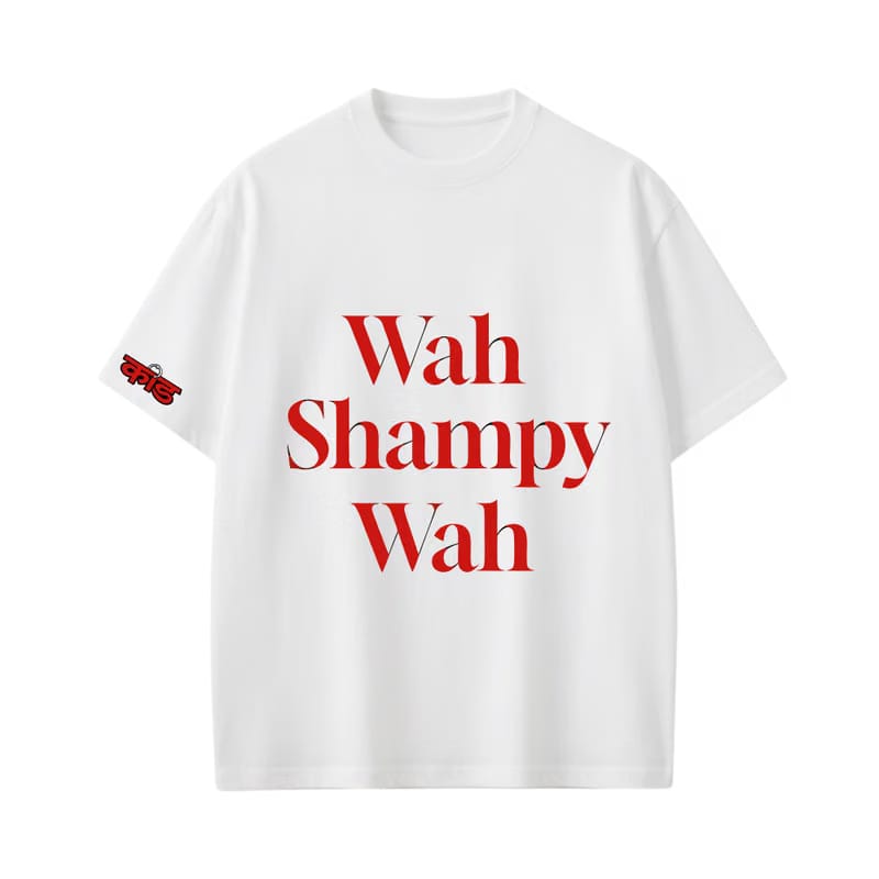 Kaand Wah Shampy Wah White T-shirt