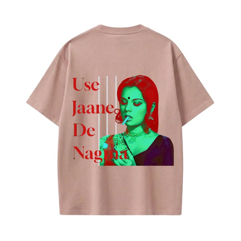 Kaand Wah Shampy Wah Nude Pink T-shirt