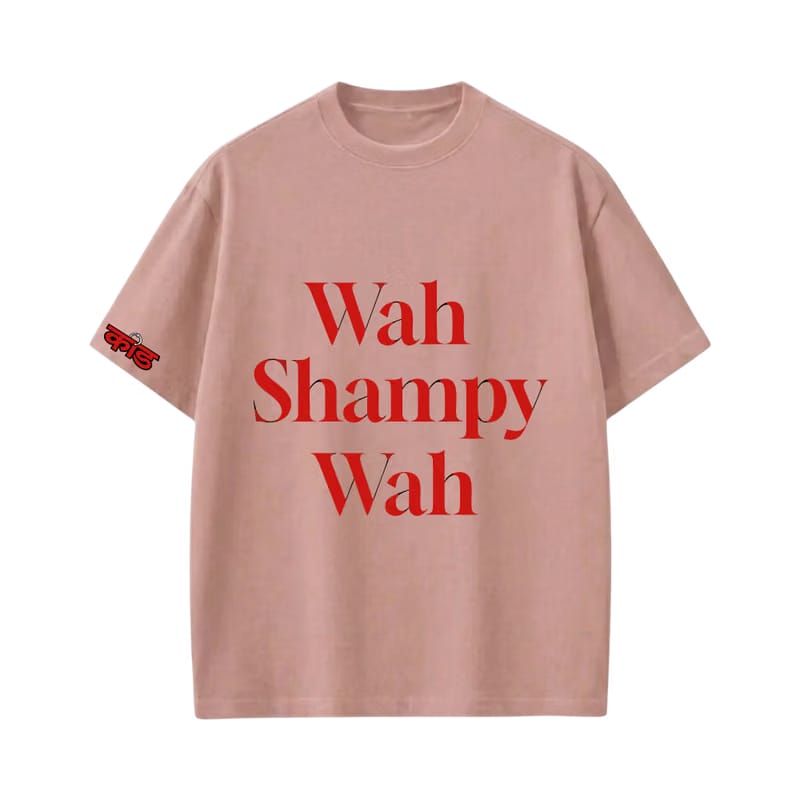 Kaand Wah Shampy Wah Nude Pink T-shirt