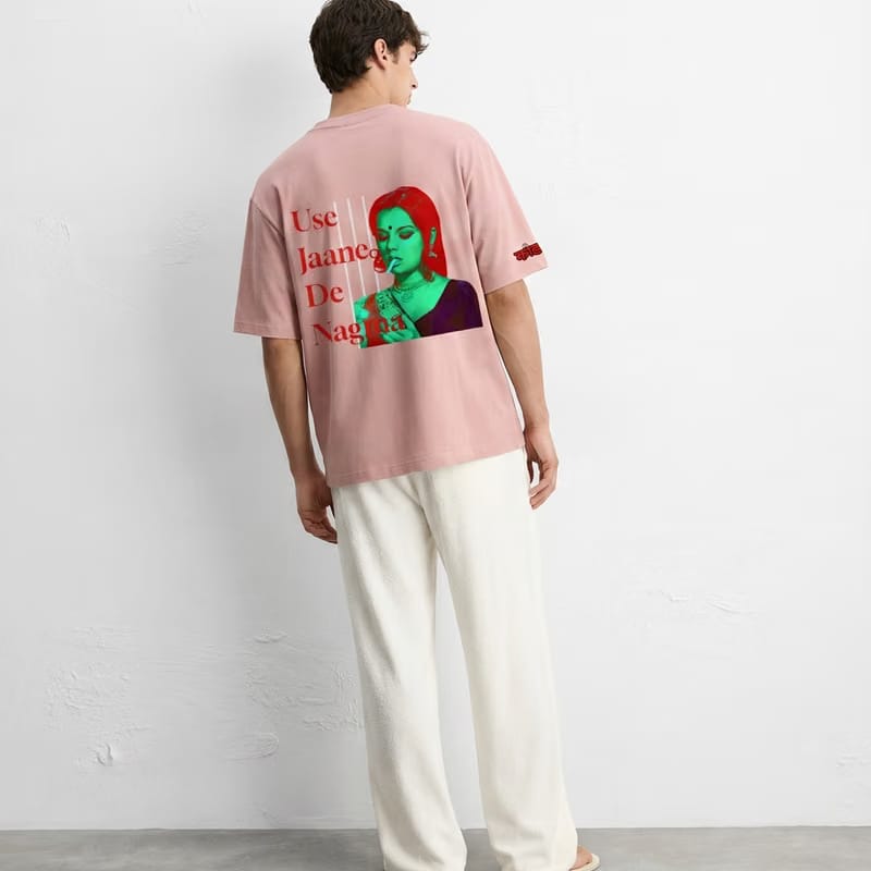 Kaand Wah Shampy Wah Nude Pink T-shirt