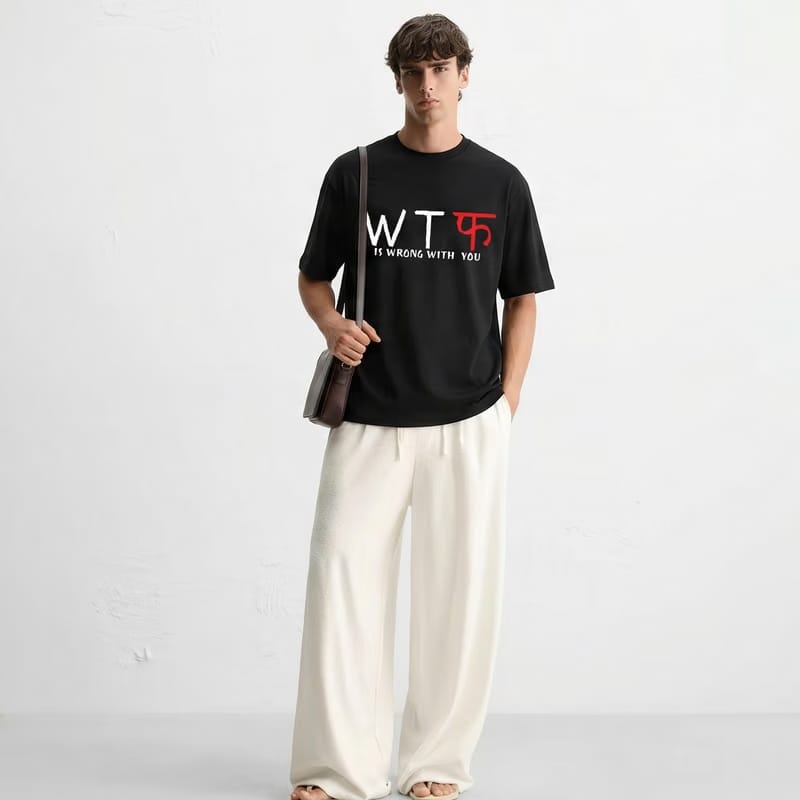 Kaand WTF Black T-shirt