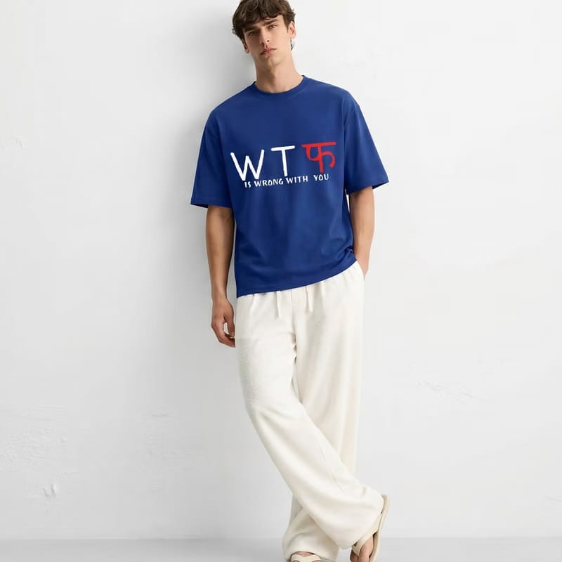 Kaand WTF Blue T-shirt