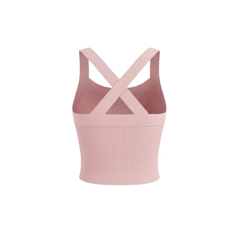 Be Autyst Cross Back Black Top Back