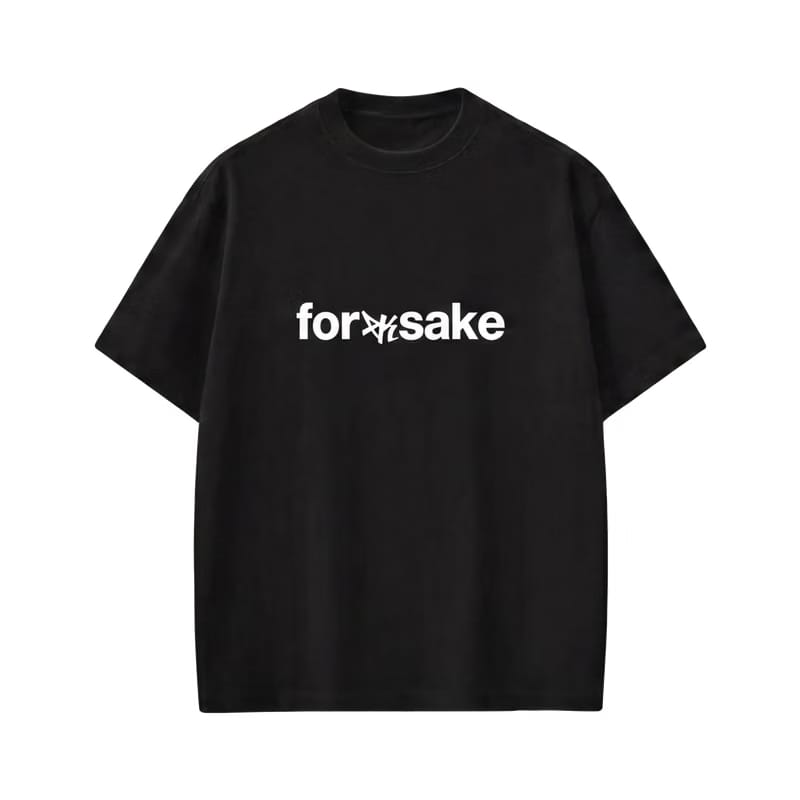 Forfksake Bad Habits Black T-Shirt