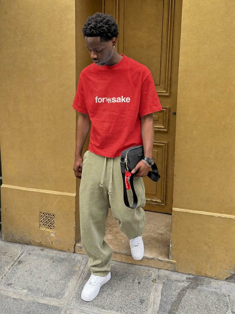 Forfksake Bad Habits T-Shirt(red)