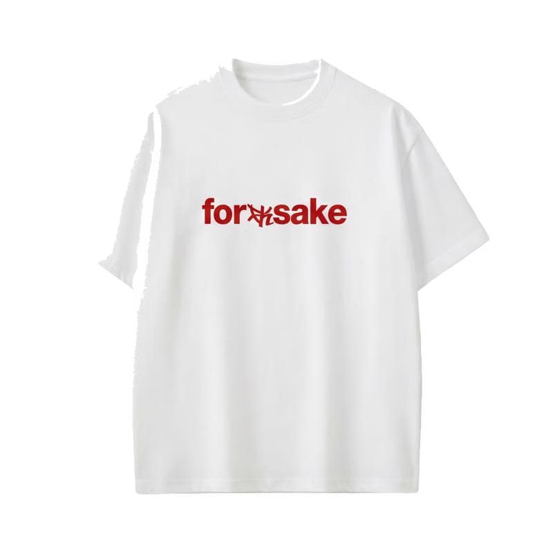 Forfksake Bad Habits T-Shirt(white)