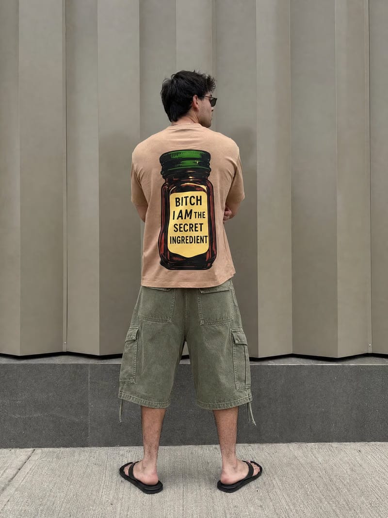 Forfksake Bitch I Am The Secret Ingredient T-Shirt(brown)
