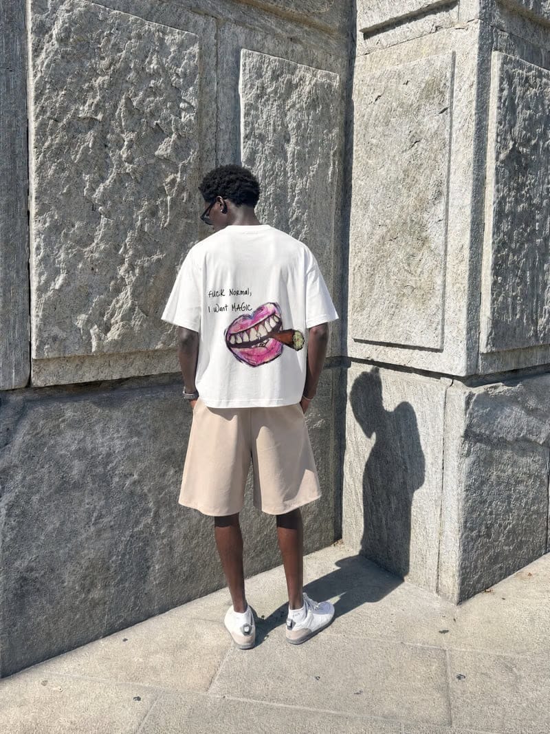 Forfksake Fuck Normal I Want Magic T-Shirt(white)