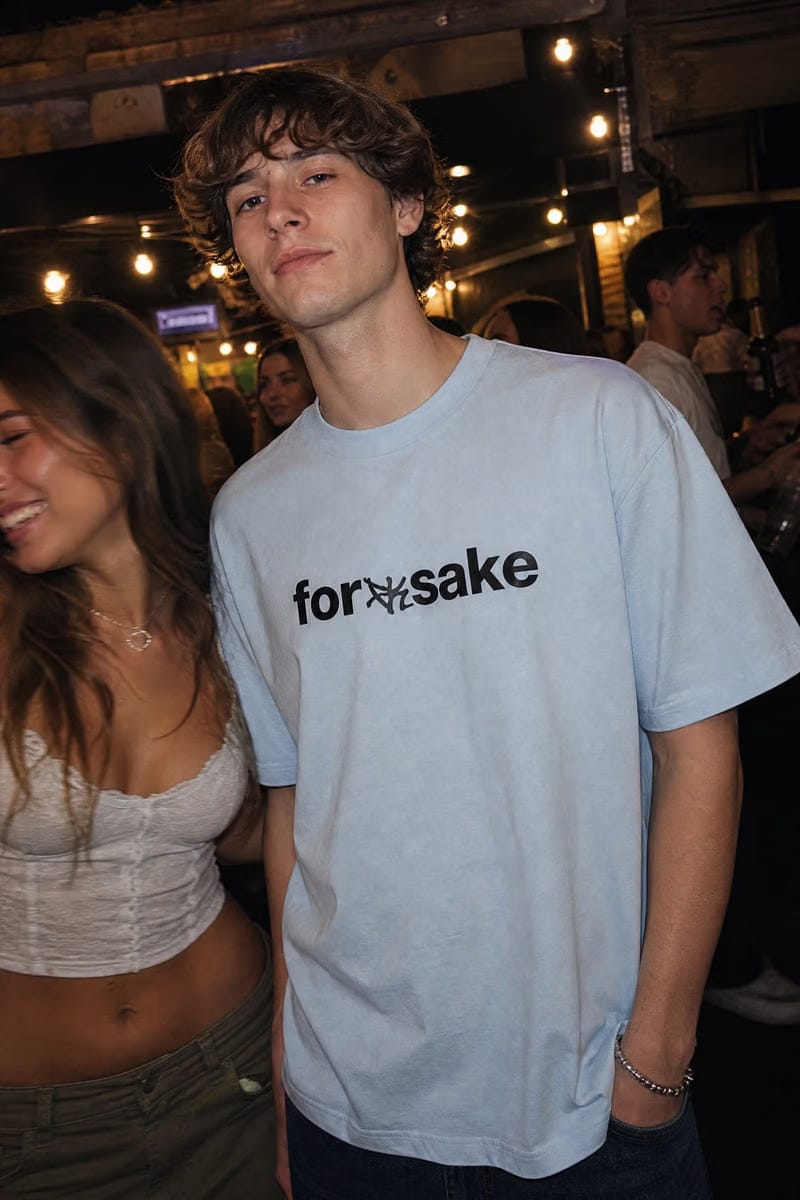 Forfksake I Bite My Tounge It_s A Bad Habit T-Shirt(light Blue)