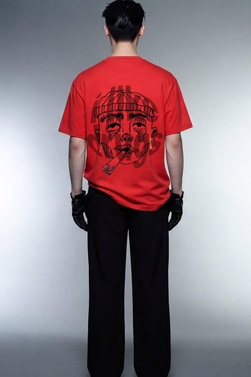 Forfksake I Like Drugs T-Shirt(Red)