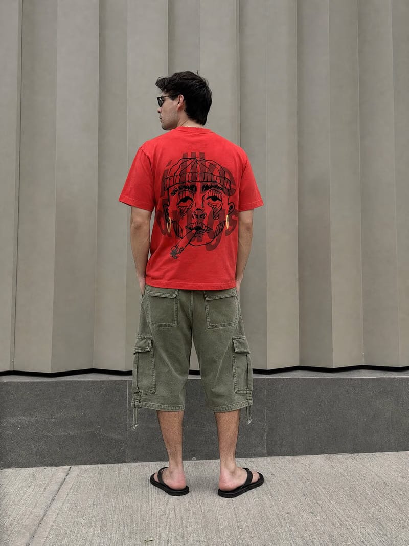 Forfksake I Like Drugs T-Shirt(red)