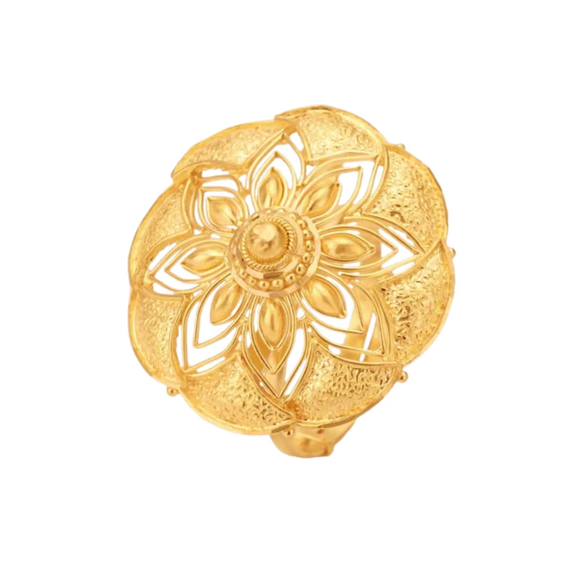 Intricate Gold Finger Ring