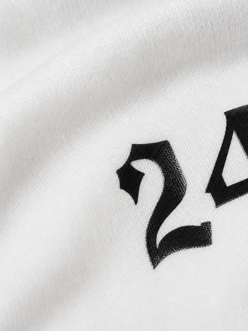 24 Songs - Backstage Basic Tee (White)