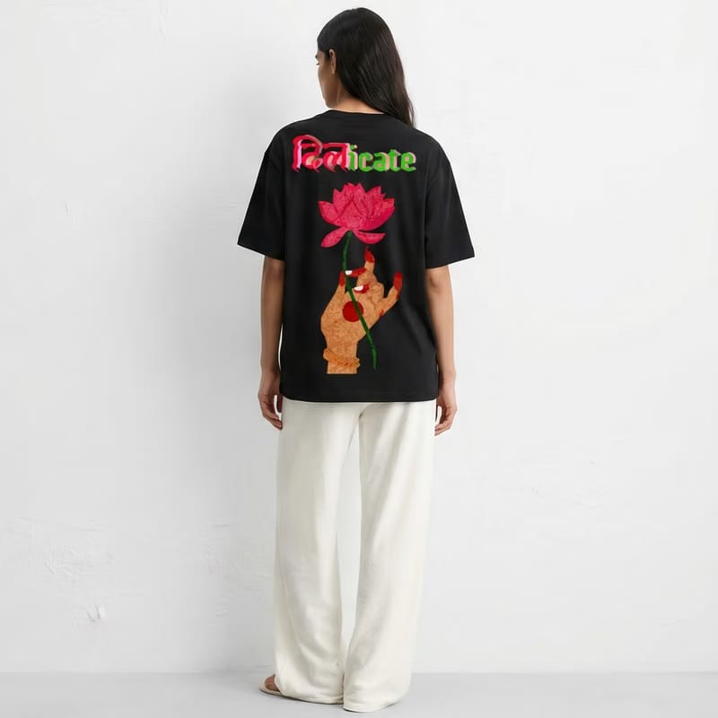 Kaand Delicate Tshirt(Black)