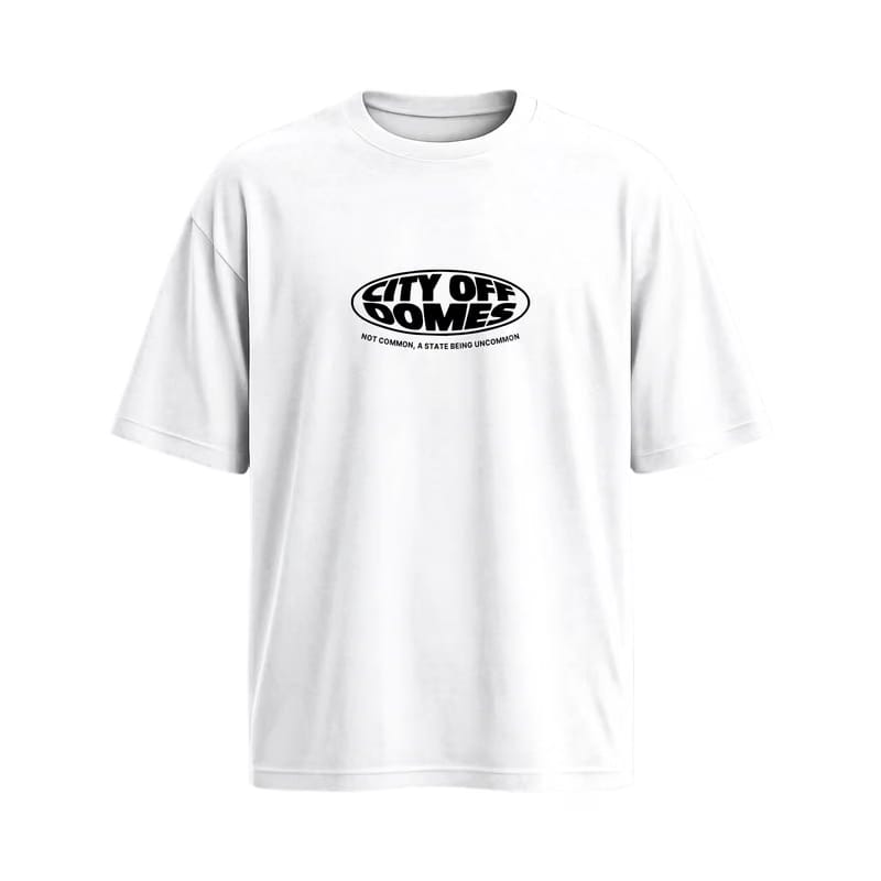 City Off Domes Everyday Blank White Tee