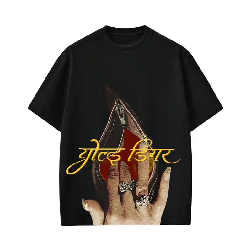 Kaand Gold Digger Tshirt(Black)