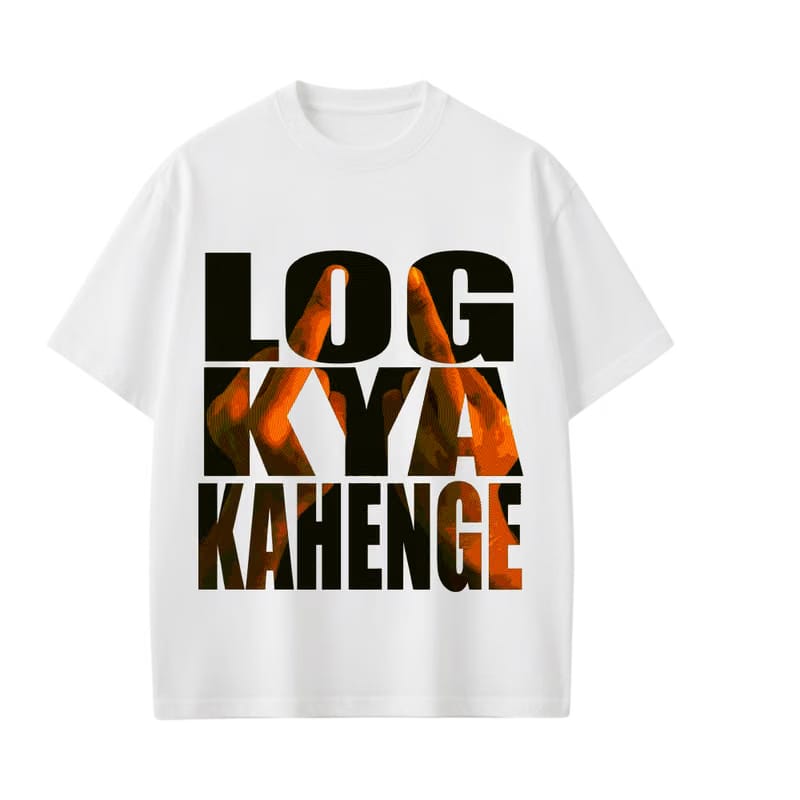 Kaand Log Kya Kahenge Tshirt(White)
