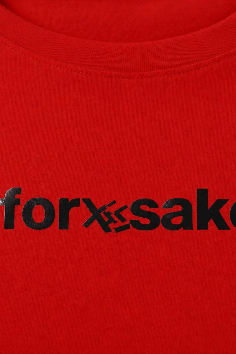 Forfksake Basic Staple Red T-Shirt