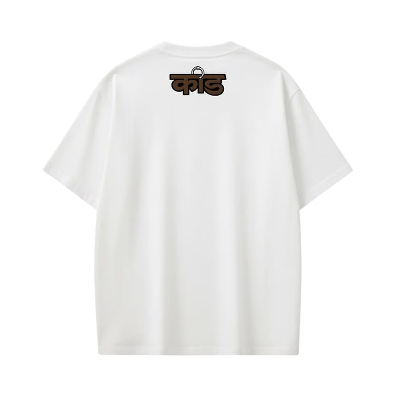 Kaand Namaste Baddie Tshirt(White)