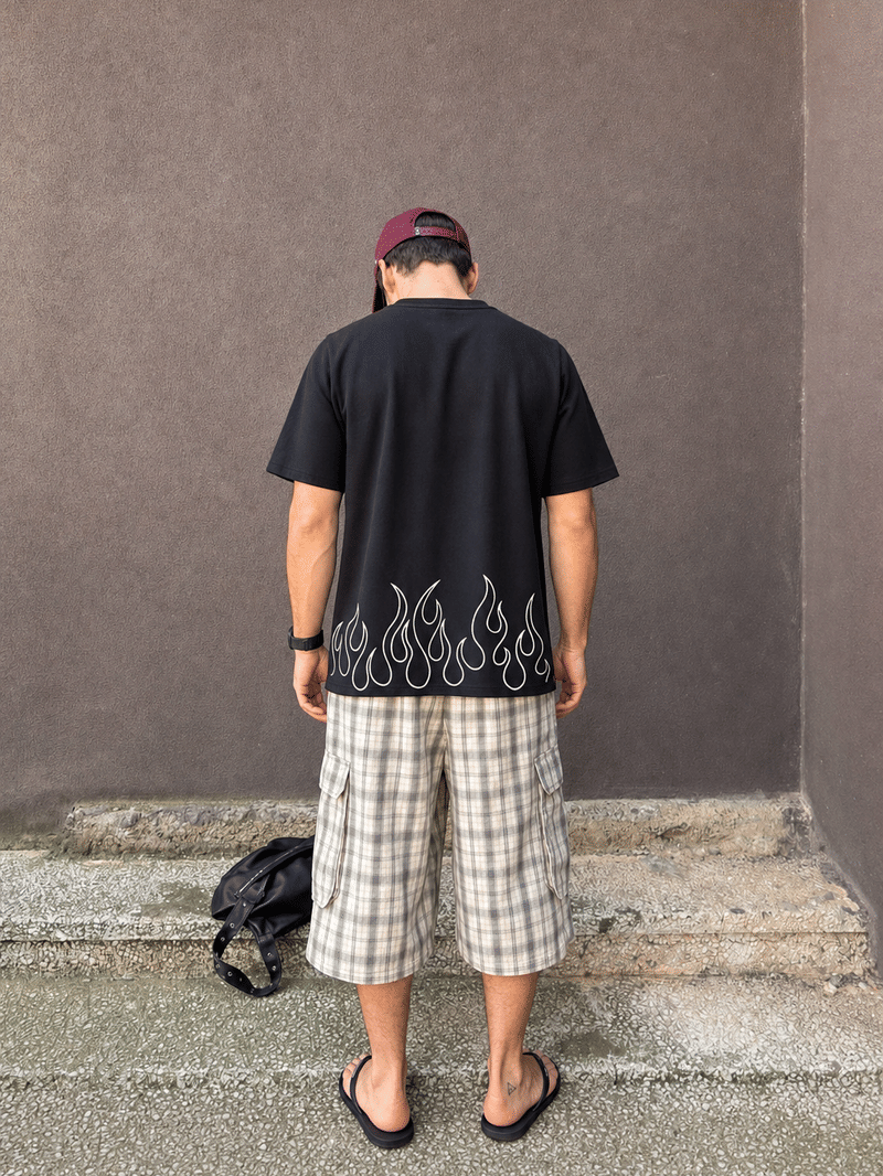 Never off Black T-shirt