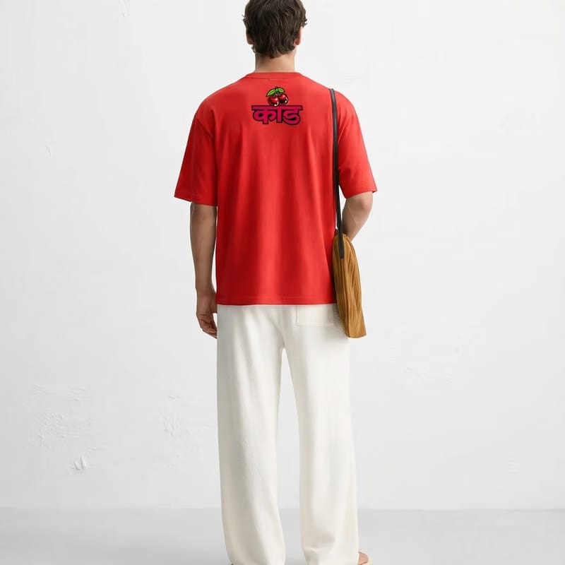 Kaand Stoned Pari Tshirt(Red)