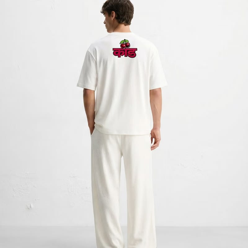 Kaand Stoned Pari Tshirt(White)
