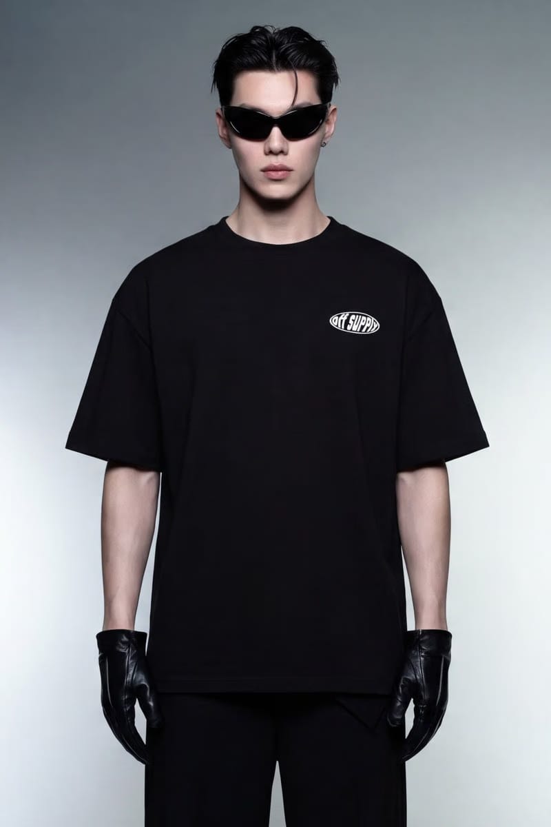 Off Supply Classic Core Black T-shirt