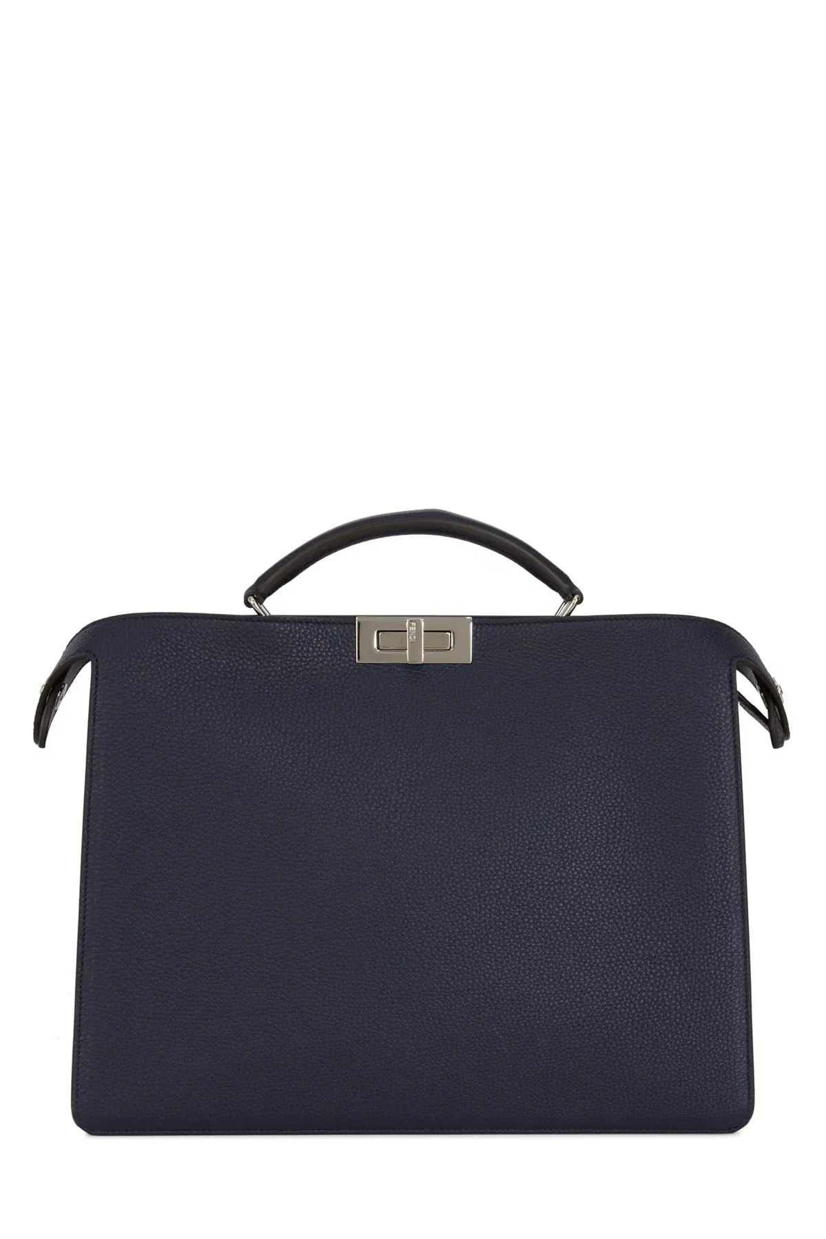 Peekaboo ISeeU Blue Leather Bag