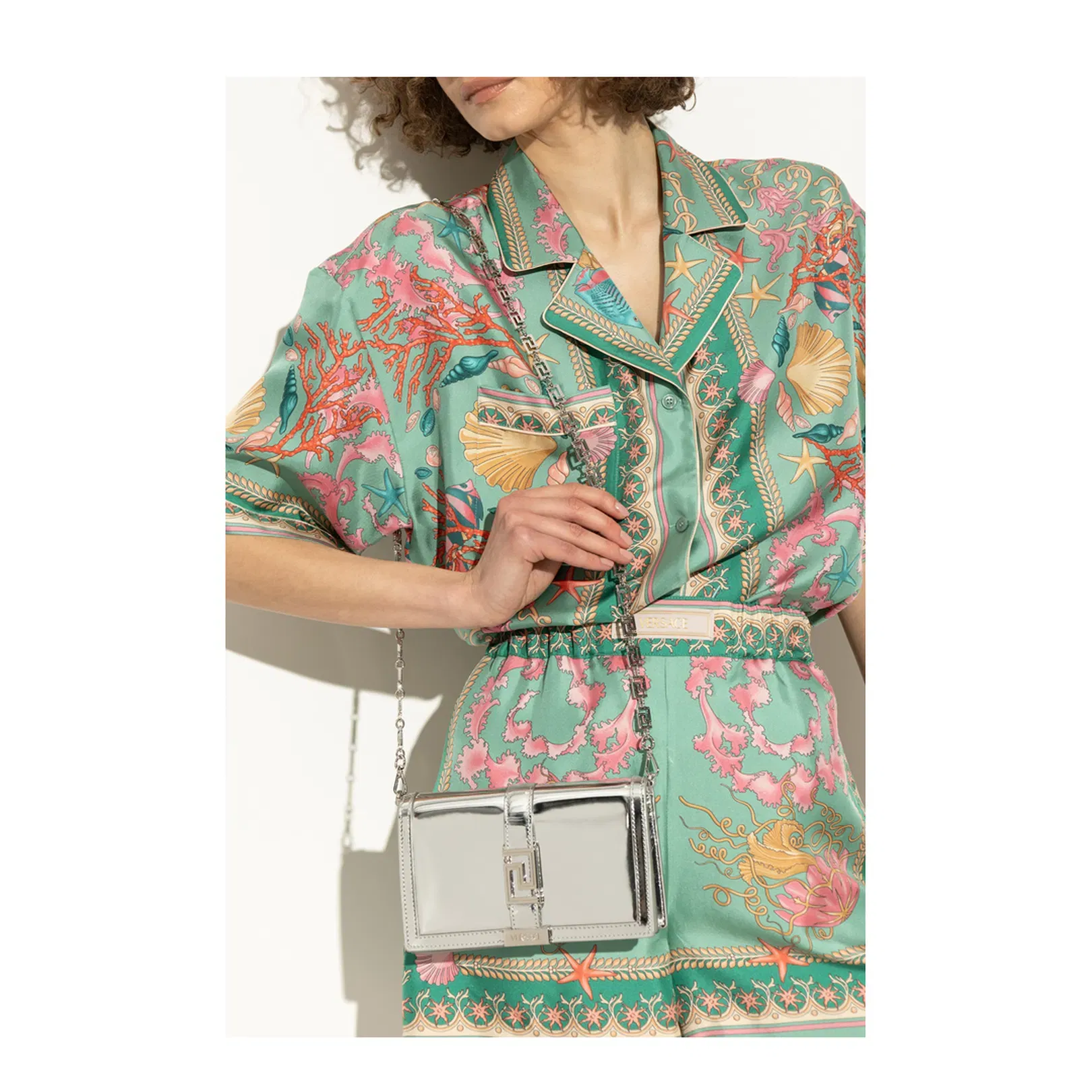 Greca Goddess Mini Wallet On Chain