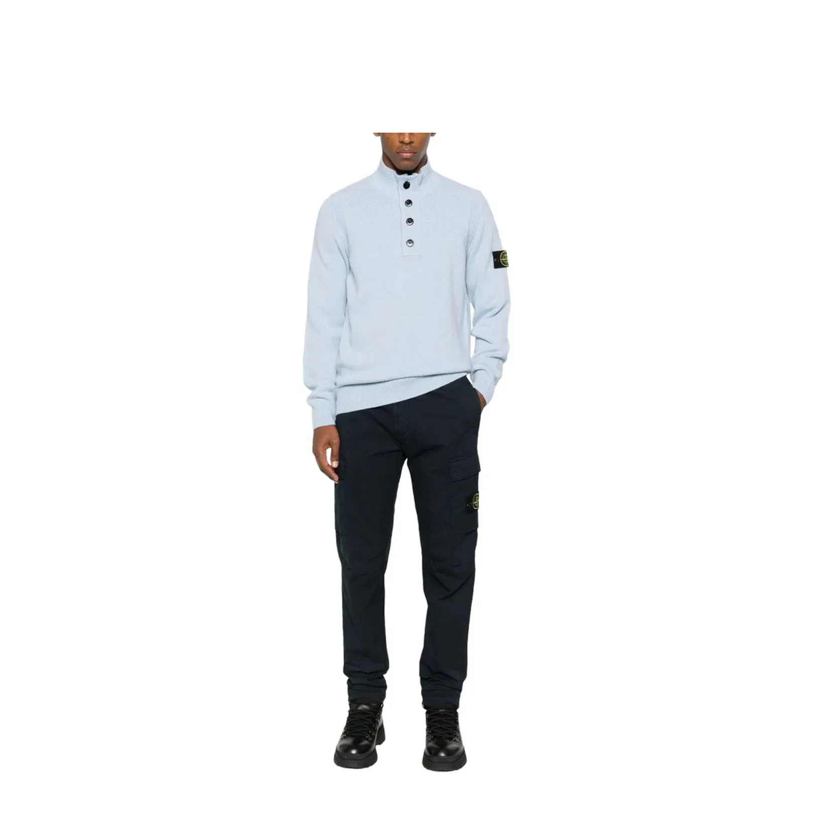 Cargo Trousers in Stretch Supima Cotton Twill