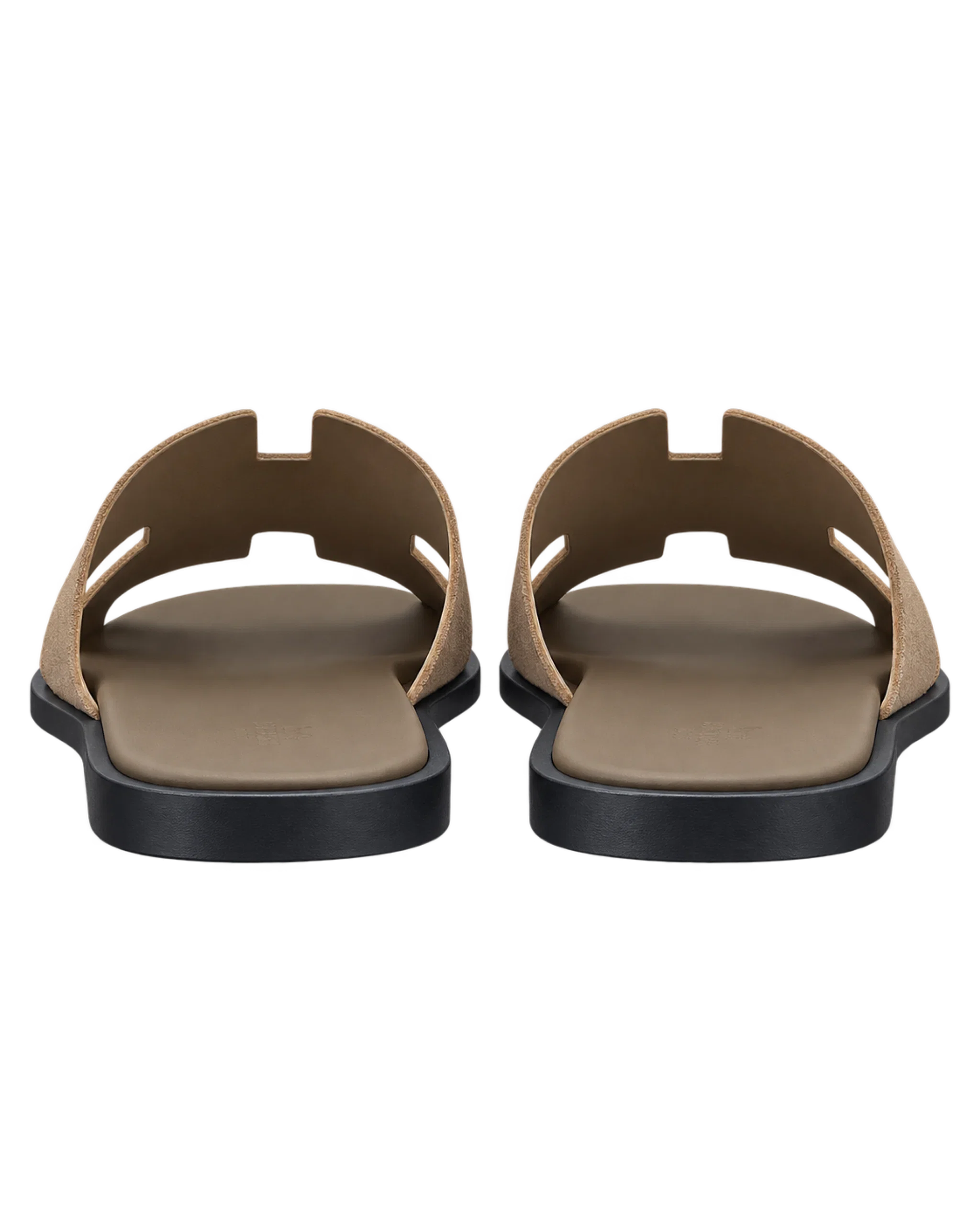 Hermes Izmir sandal étoupe