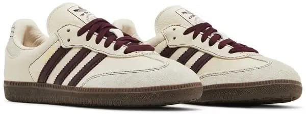 Wmns Samba OG 'Wonder White Maroon'