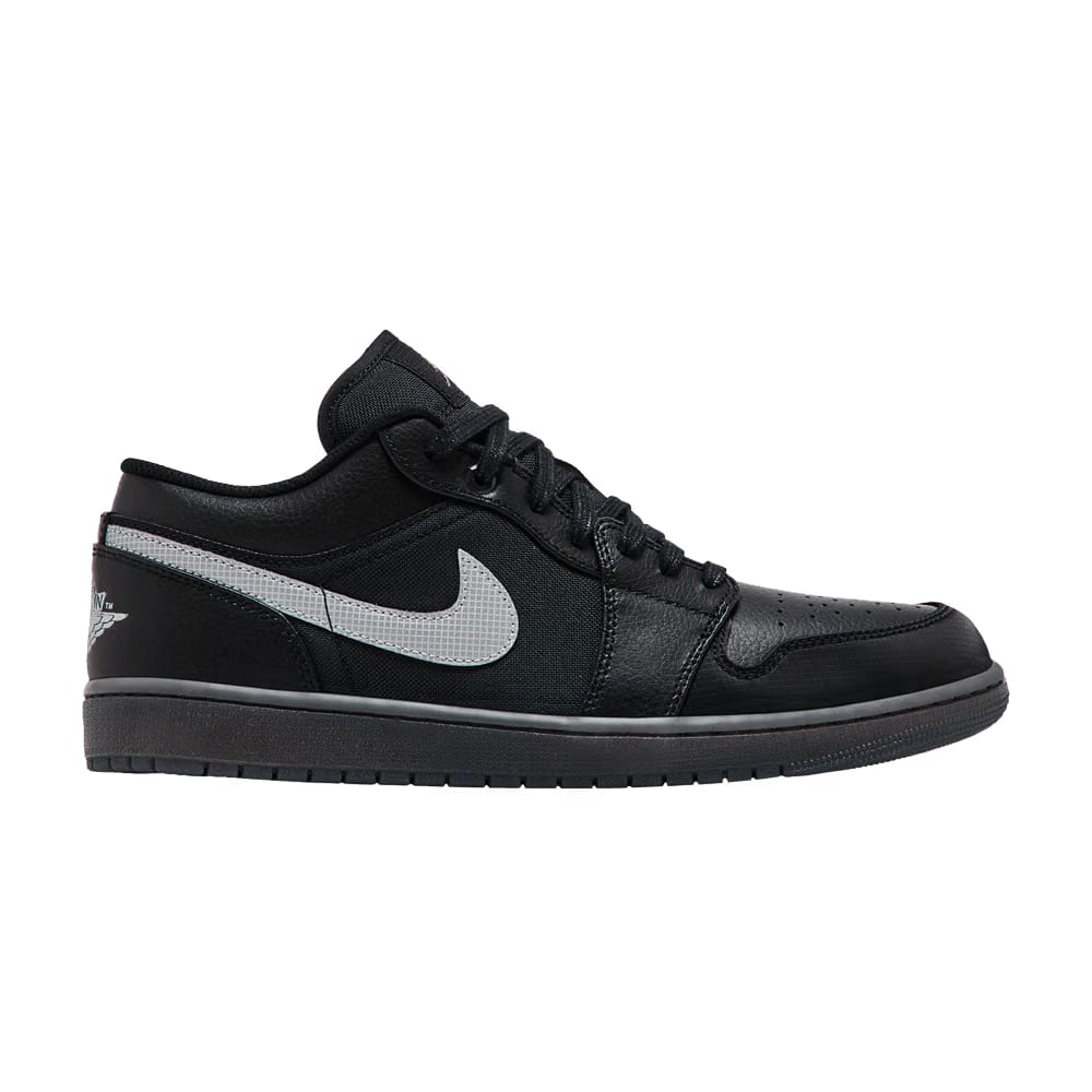 Jordan 1 Low Black White Dark Smoke Grey