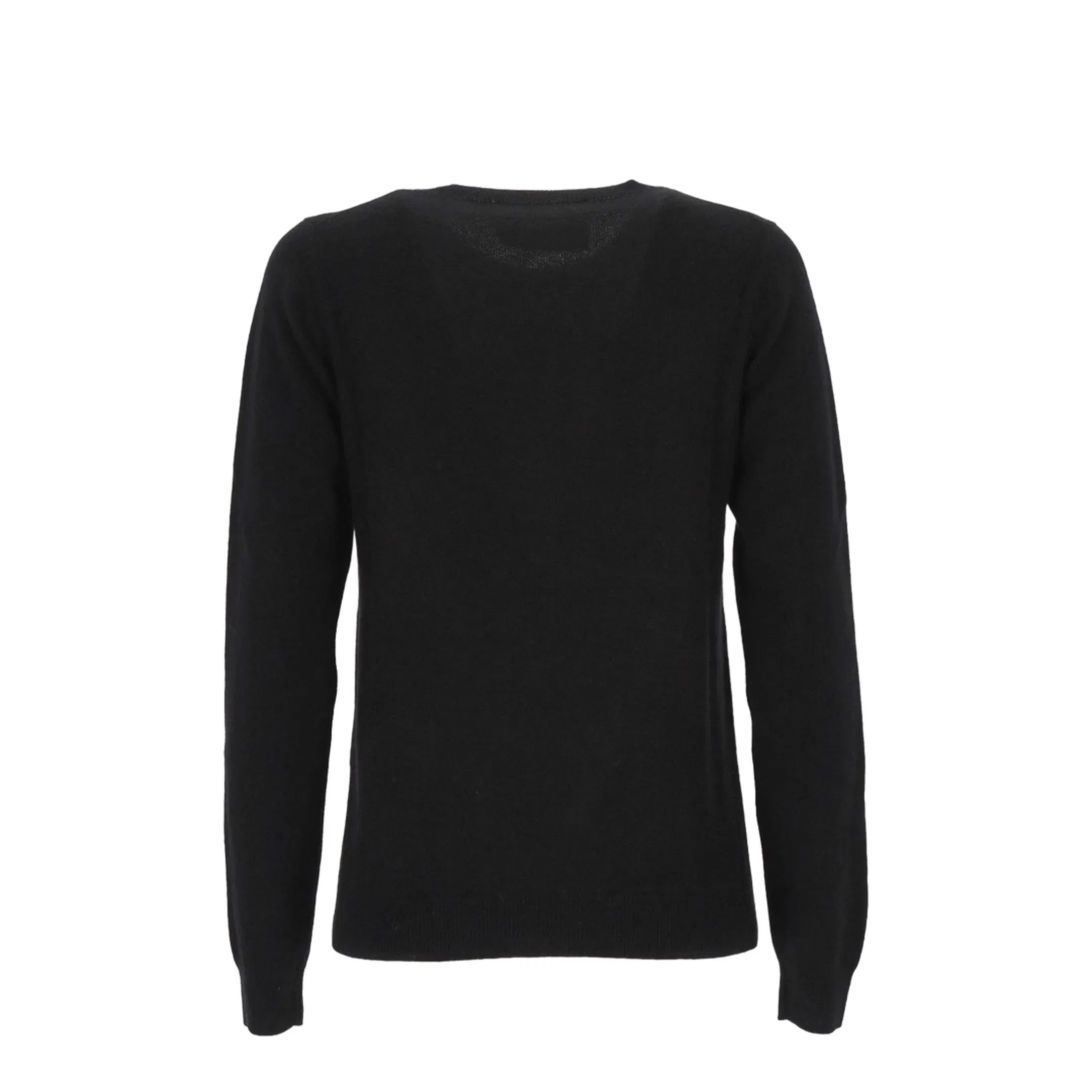 Black Semur Cashmere Sweater