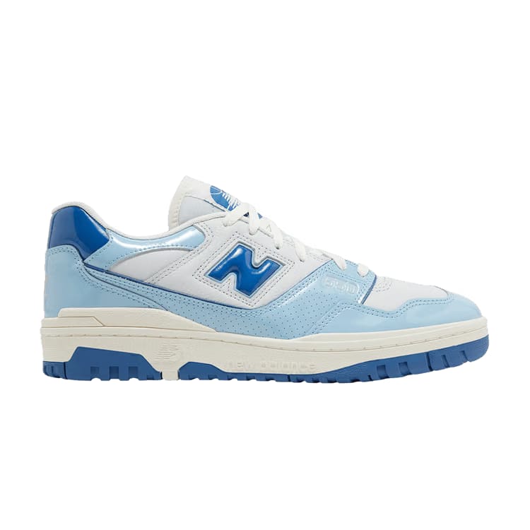 New Balance 550 Chrome Blue Patent