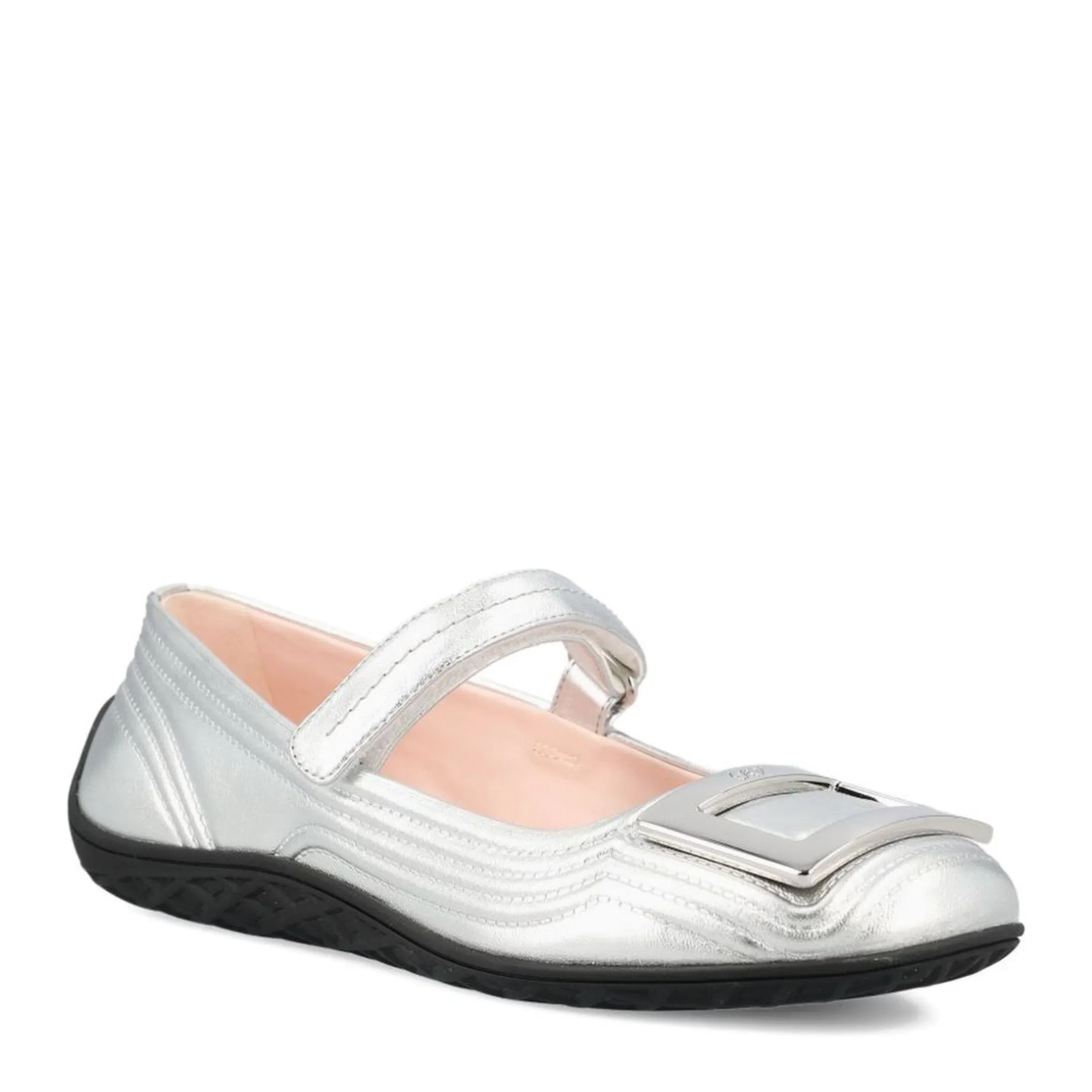 Flat Shoes Silver
