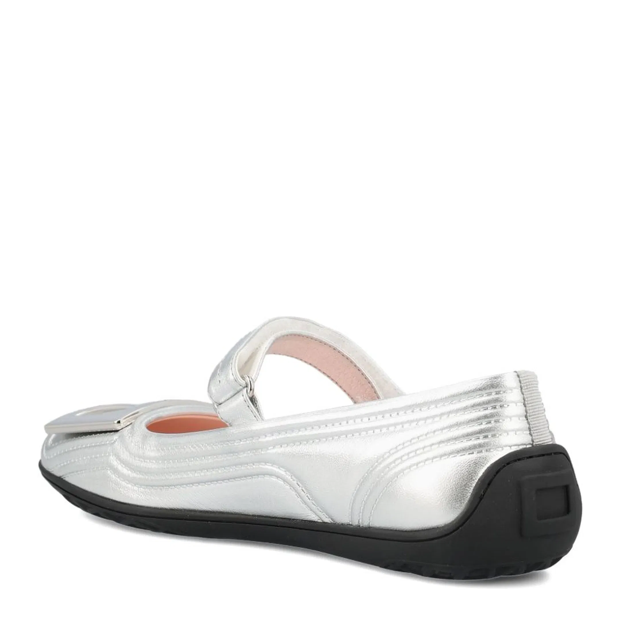 Flat Shoes Silver