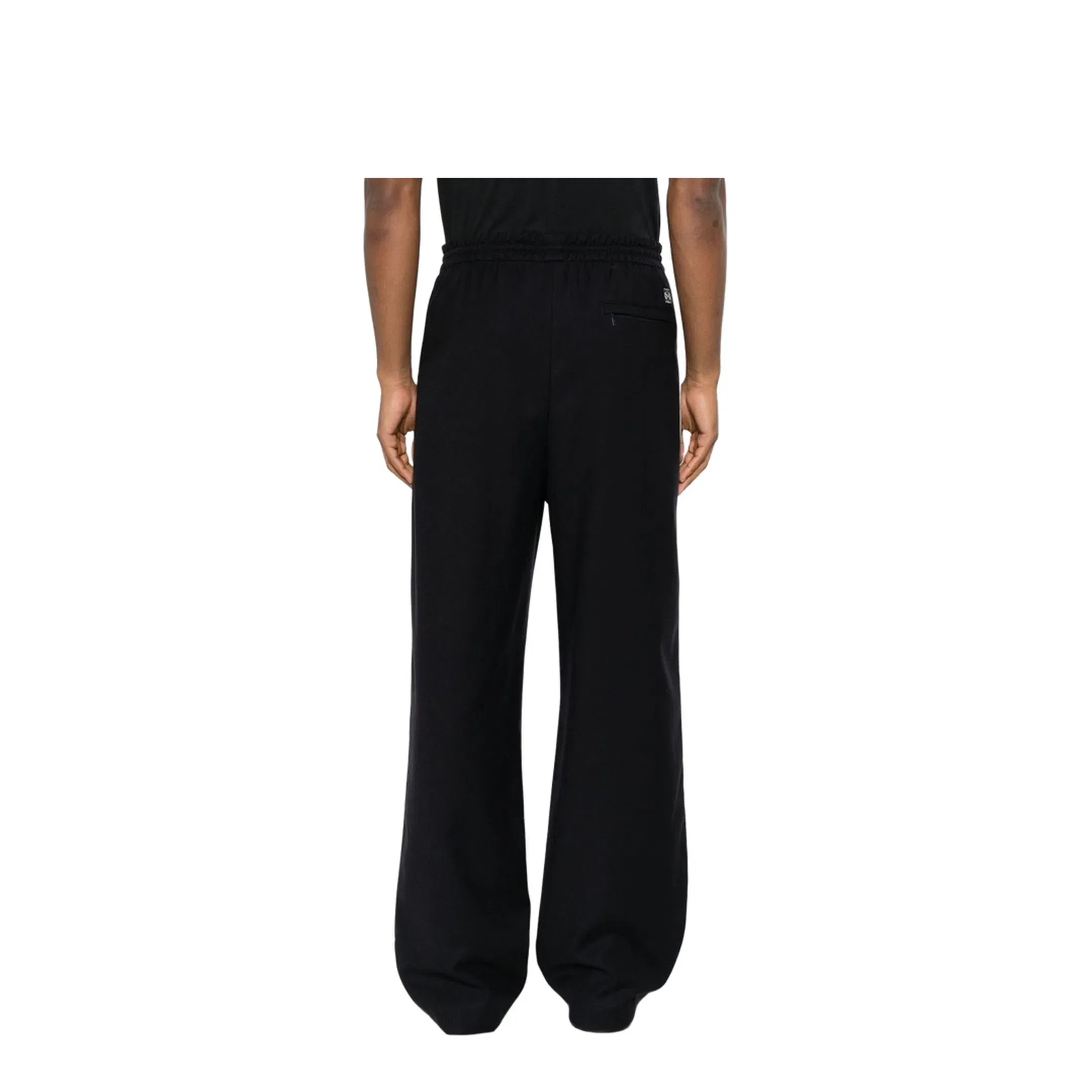Wool Drawstring Trousers