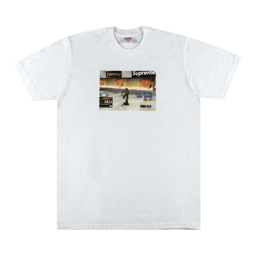 Supreme Thrasher Game T-Shirt White