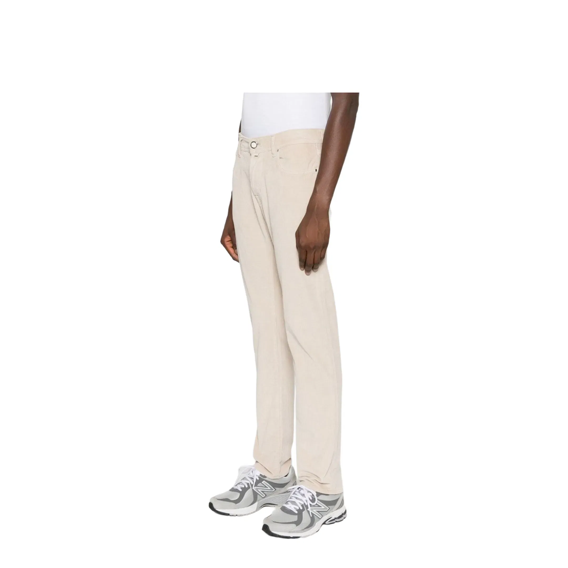 Slim Fit Denim Jeans Light Grey