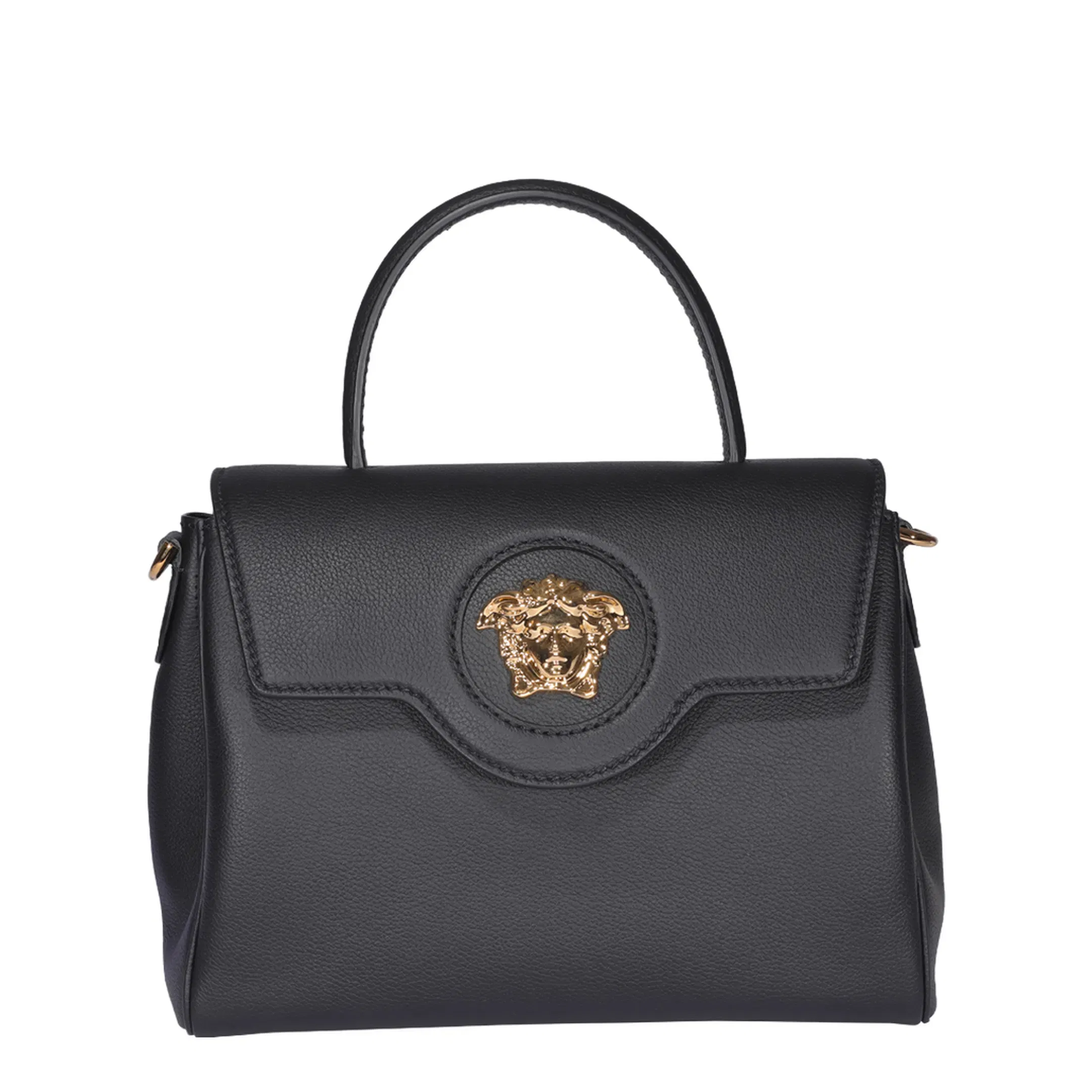 La Medusa Leather Handbag
