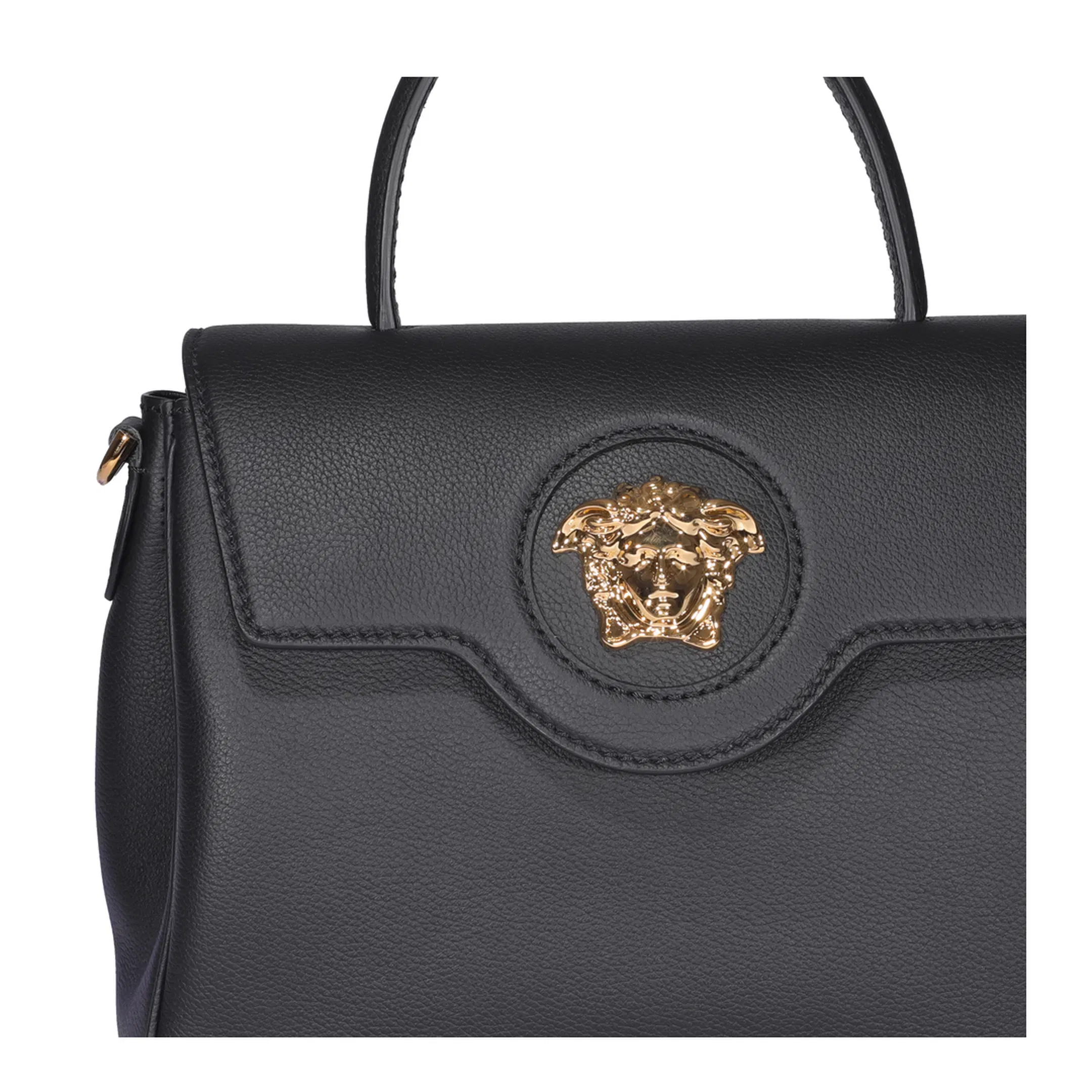 La Medusa Leather Handbag