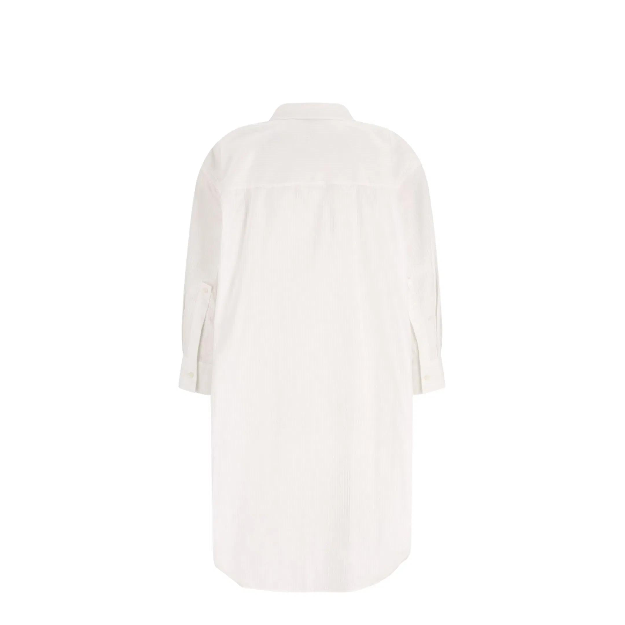 Draped Cotton Dress