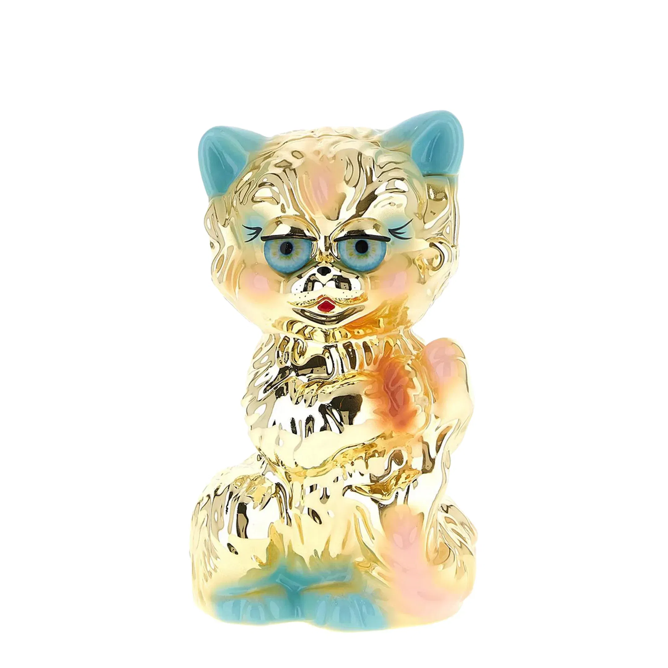 Minaudière with Hand-Painted Le Chat de La Maison Details