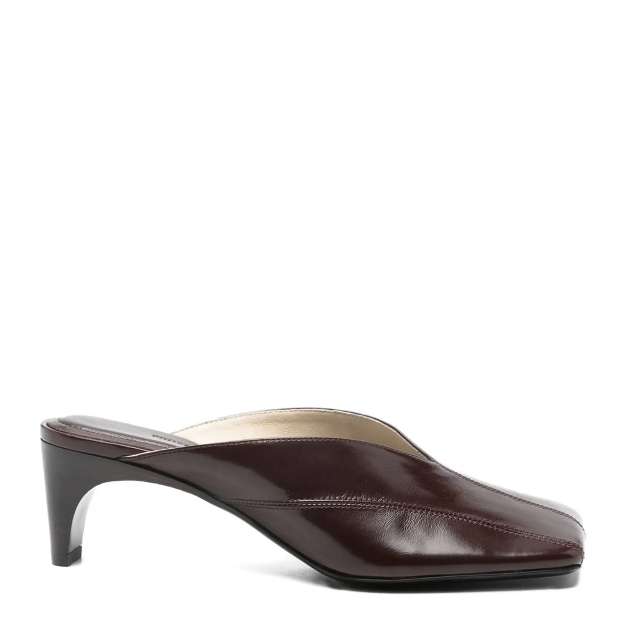 Tilt Leather Mules