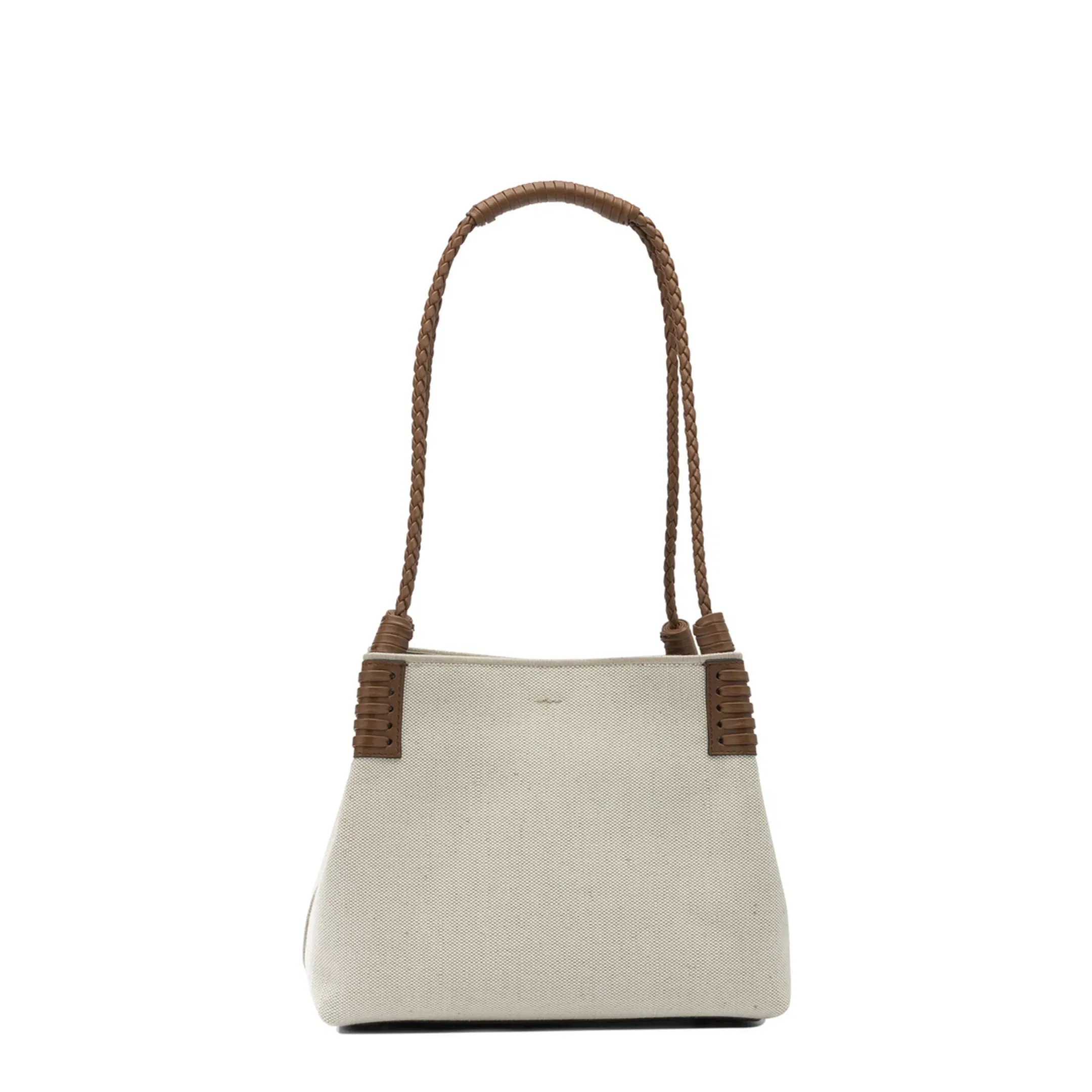 Small Libra Shoulder Bag in White